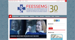 Desktop Screenshot of feessemg.com.br